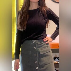 Black medium pull h&m